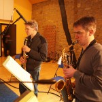 Westfälische Saxophoniker CD-Aufnahme Seraphimsax