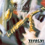 Westfälische Saxophoniker CD-Cover Bachsax I